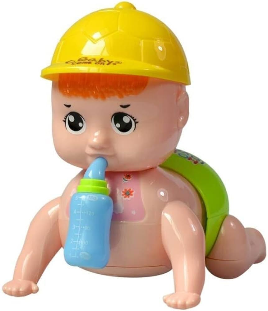Crawling Baby Toy with Music & Lights – Interactive Learning Toy for Toddlers