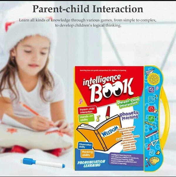E-Book for Kids – Interactive Early Education & Learning Toy | Intelligence Book for Toddlers