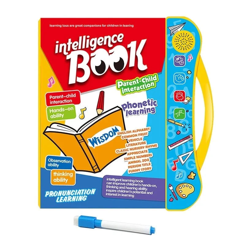 E-Book for Kids – Interactive Early Education & Learning Toy | Intelligence Book for Toddlers