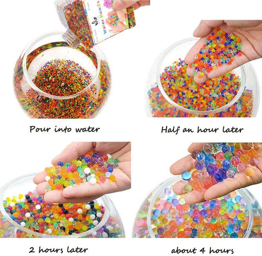 Colorful Orbeez Water Beads – Expanding Sensory Balls for Kids & Decor