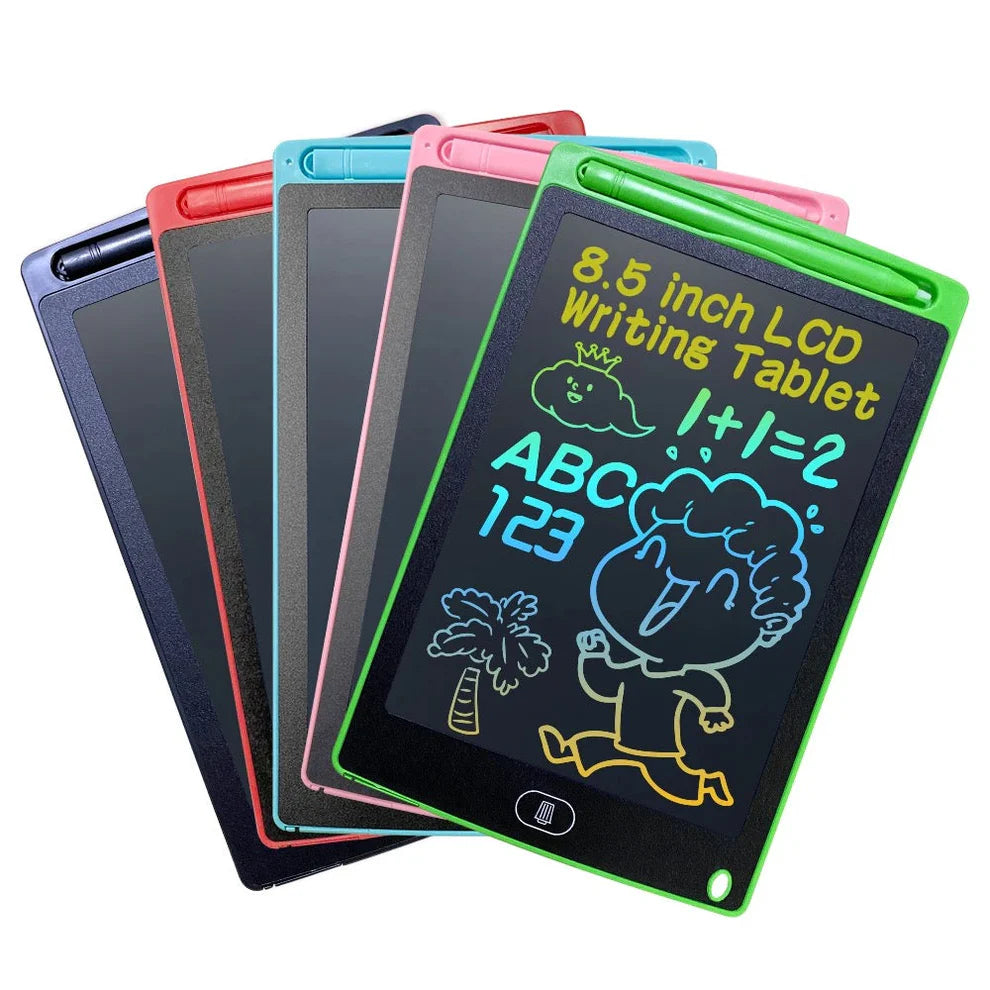 8.5 Inch LCD Writing Tablet for Kids – Multicolor Drawing & Writing Pad