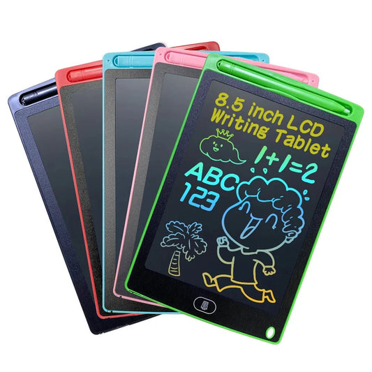 8.5 Inch LCD Writing Tablet for Kids – Multicolor Drawing & Writing Pad