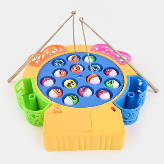 Fishing Game Toy for Kids – Rotating Catch & Hook Fish Play Set