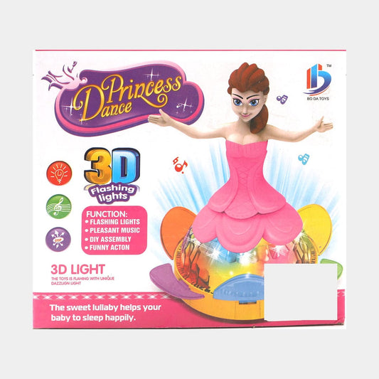 Princess Dance Doll with Music & Lights – Spinning Ballerina Toy for Girls
